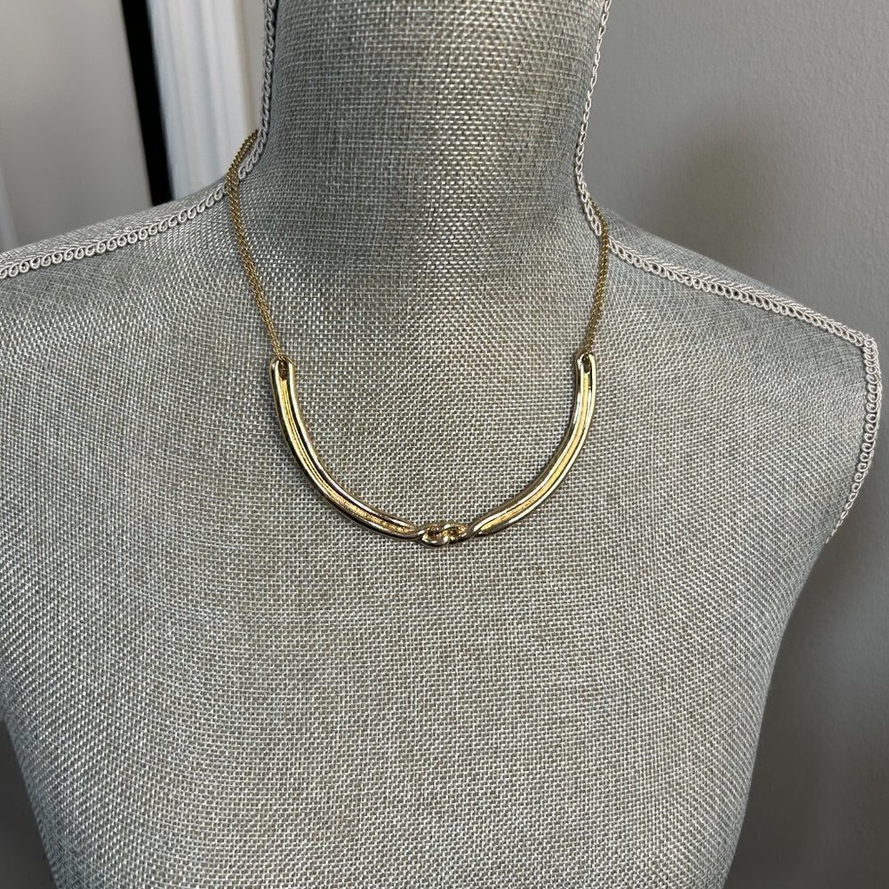 Express Gold Necklace EUC